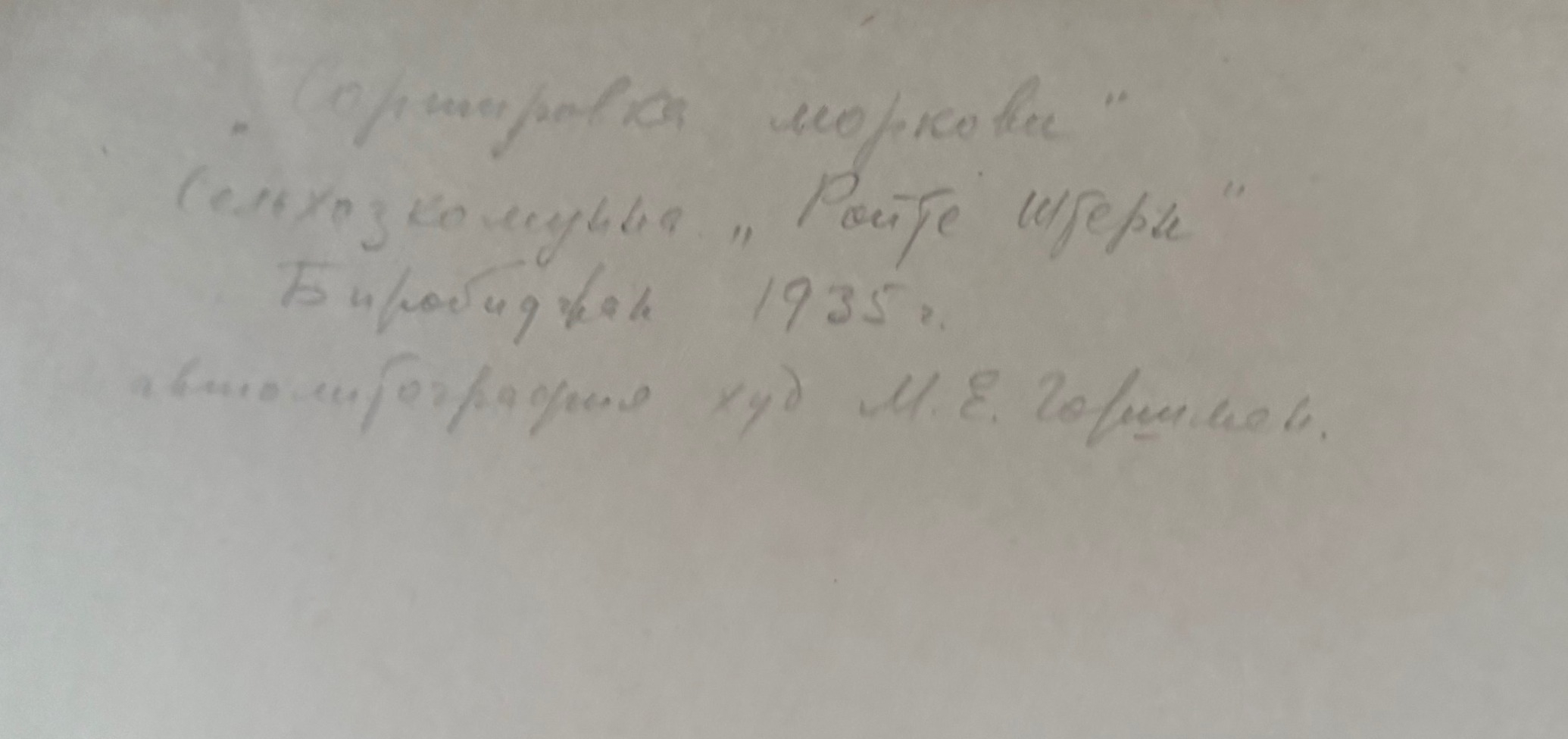 Горшман Михаил Ефимович. Сортировка моркови