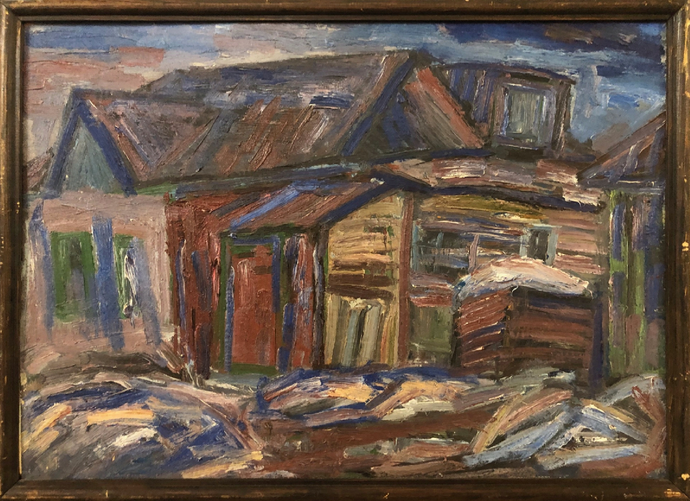 Опара Владимир Алексеевич. Дом на Северо-Западной