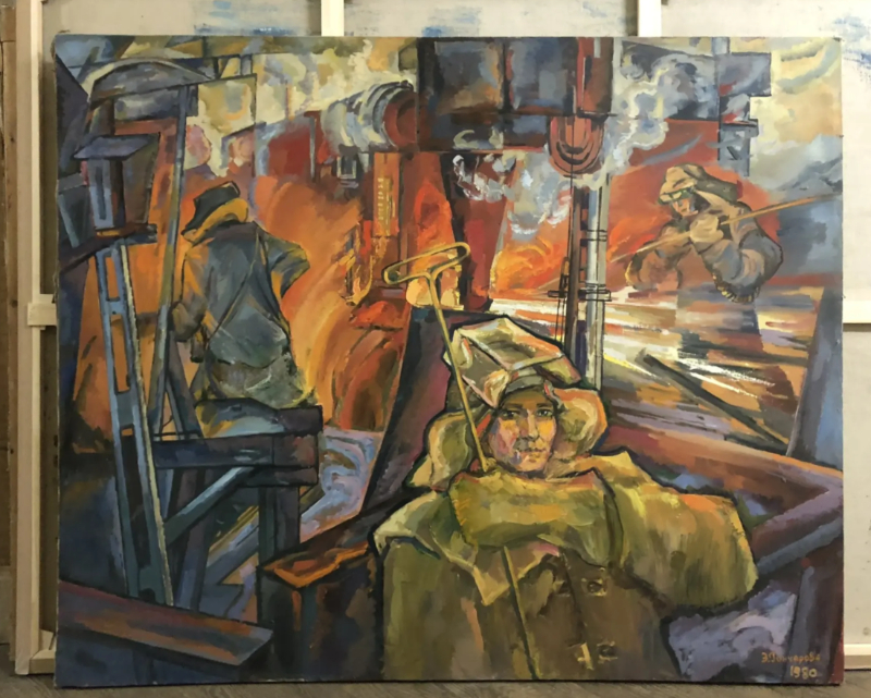 Гончарова Эмилия Львовна. Норильский никелевый завод. Плавка