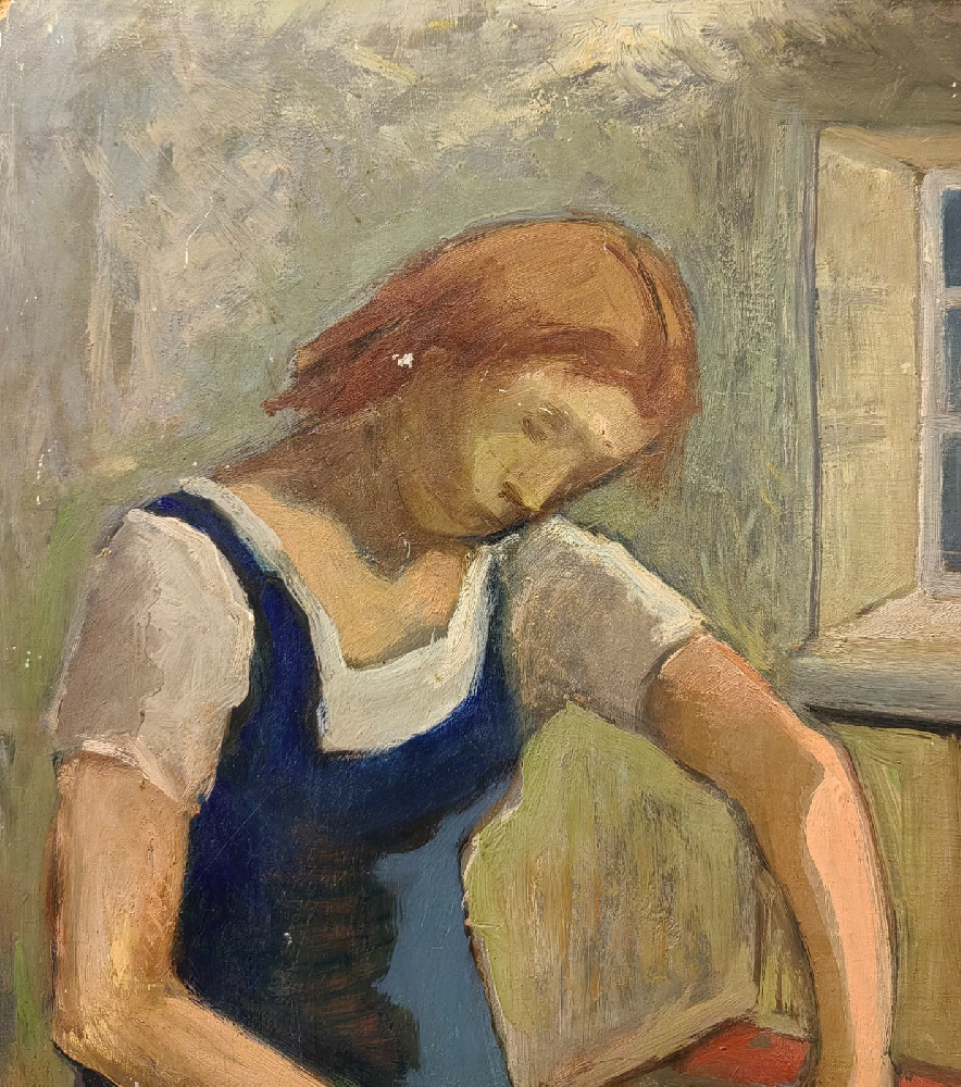 Карвовский Алексей Васильевич. Гладильщица