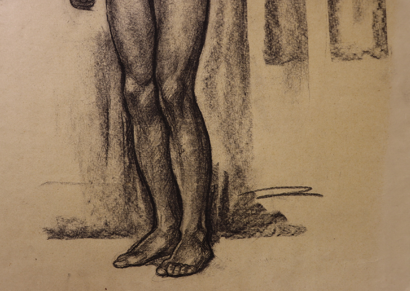 Шлепнёв Василий Степанович. Натурщик