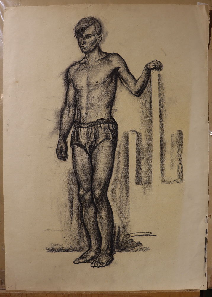 Шлепнёв Василий Степанович. Натурщик