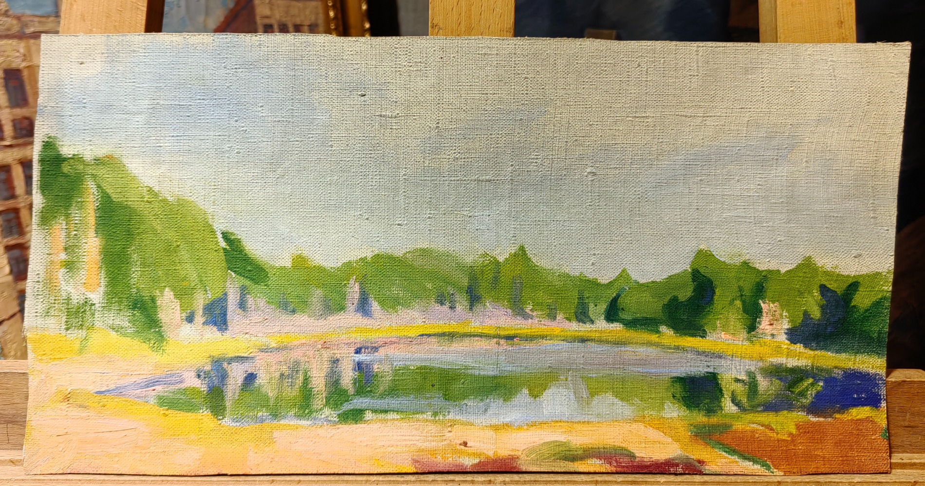 Смирнова Ольга Георгиевна. Шалово. Озеро