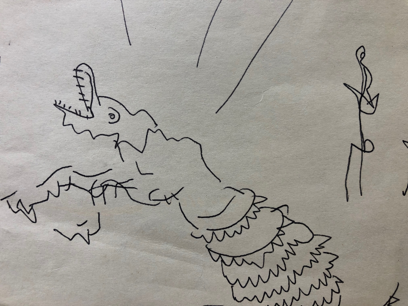 Харитонов Александр Васильевич. Саша сидит и курит