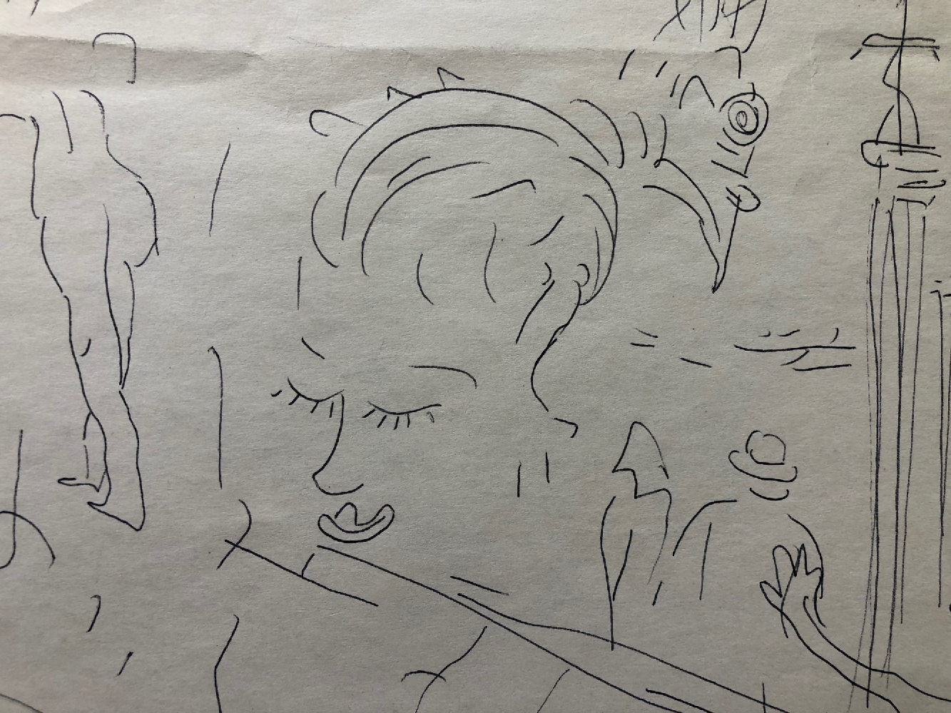 Харитонов Александр Васильевич. Саша сидит и курит