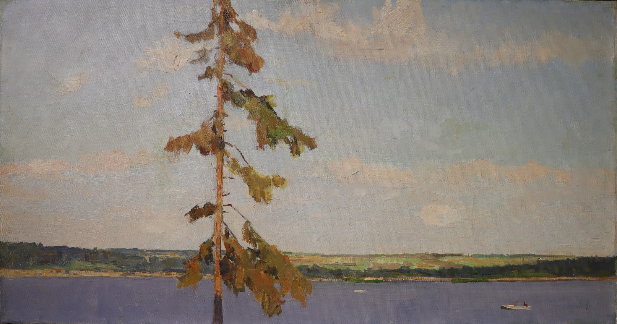 Колмакова Ольга Ивановна. Сенеж к вечеру