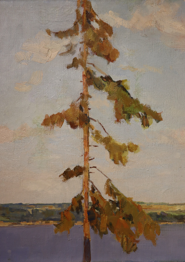 Колмакова Ольга Ивановна. Сенеж к вечеру