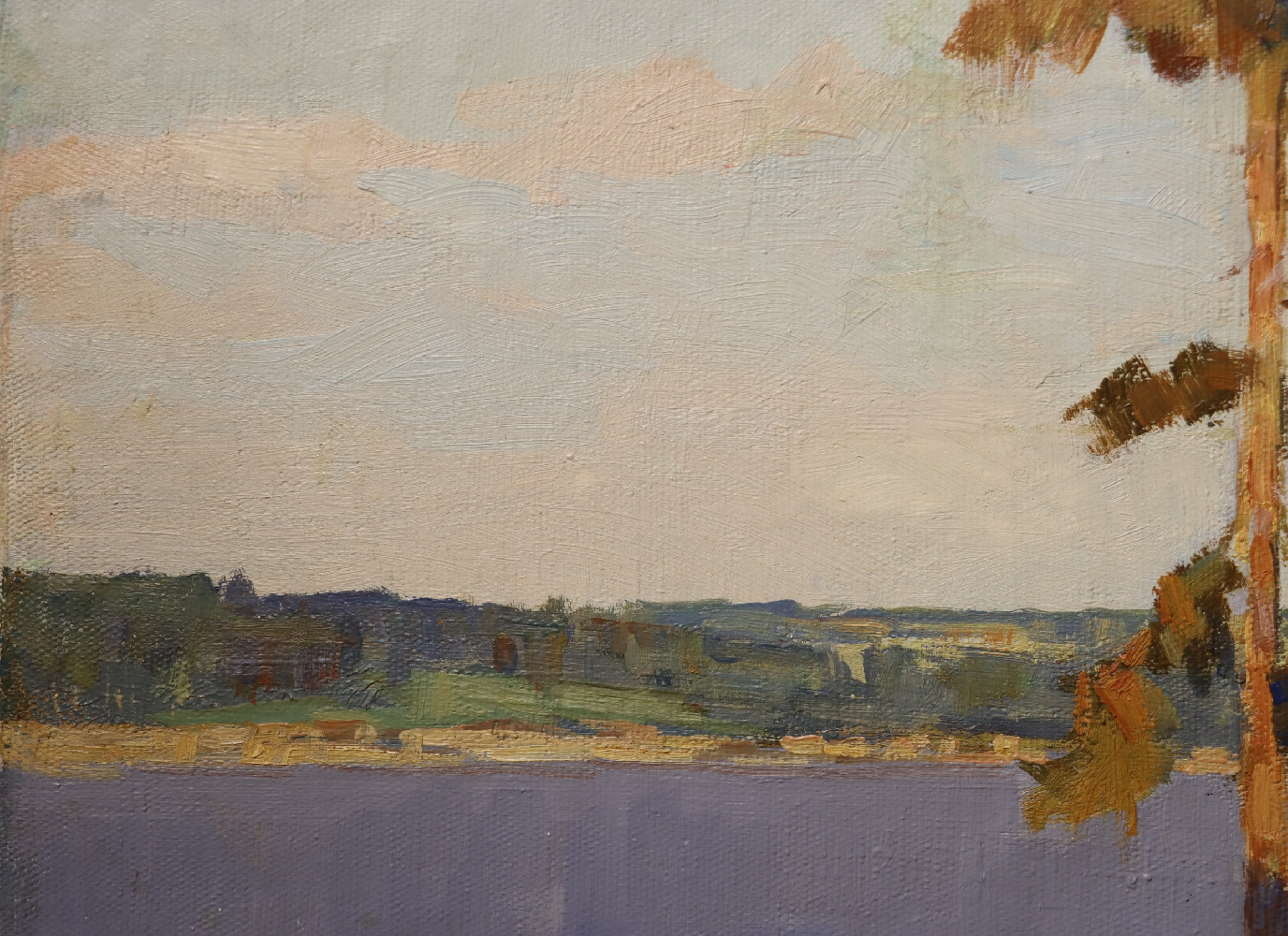 Колмакова Ольга Ивановна. Сенеж к вечеру