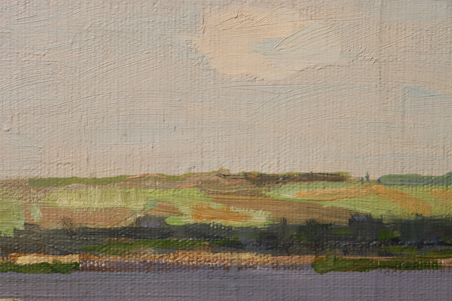 Колмакова Ольга Ивановна. Сенеж к вечеру