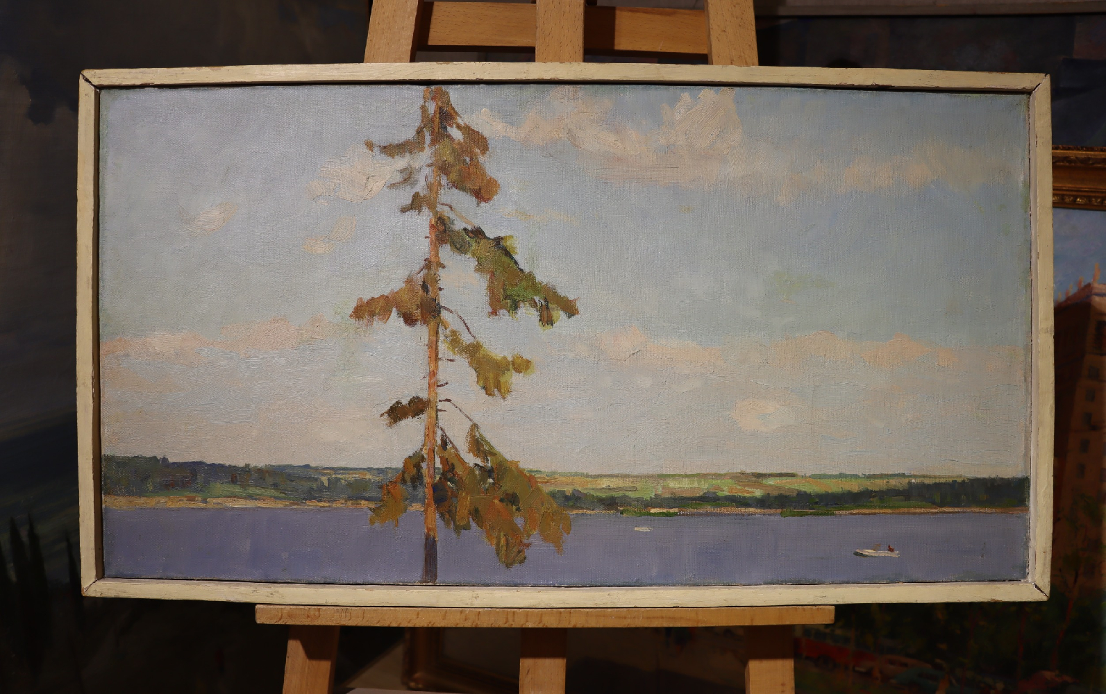 Колмакова Ольга Ивановна. Сенеж к вечеру