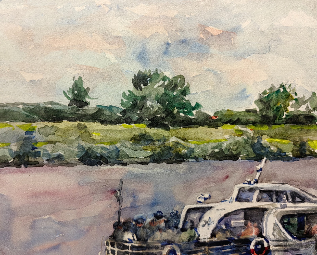 Лапин Василий Алексеевич. У причала. 22