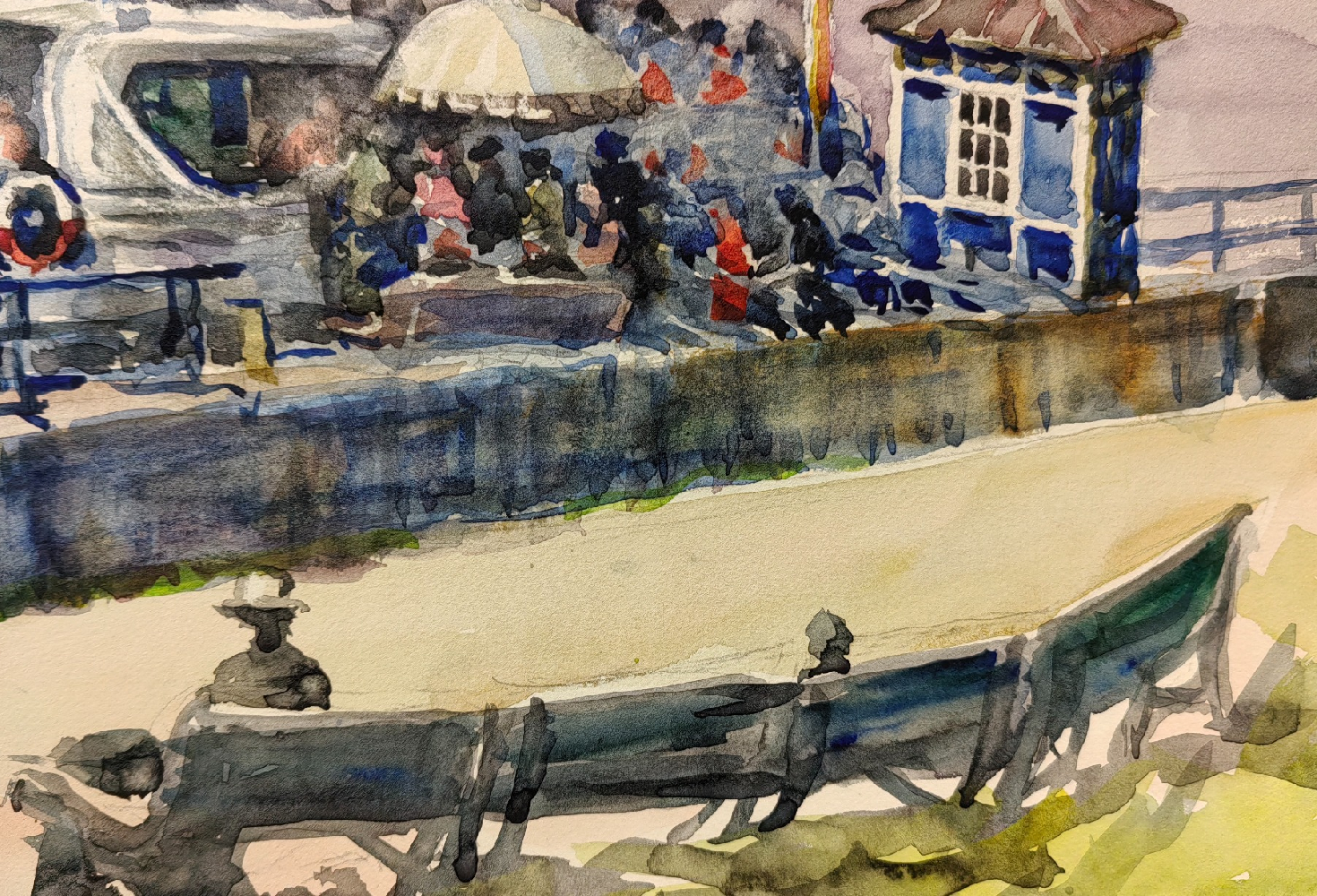 Лапин Василий Алексеевич. У причала. 22