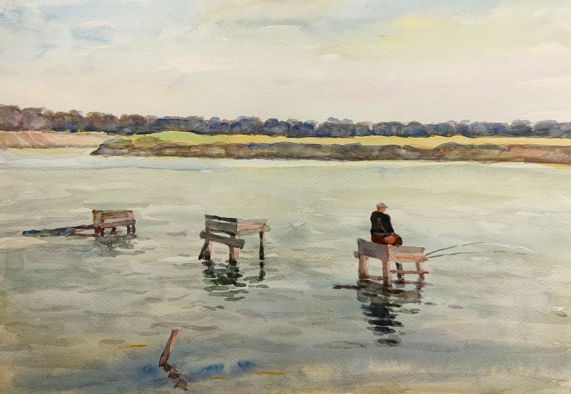 Лапин Василий Алексеевич. Рыбак. 118