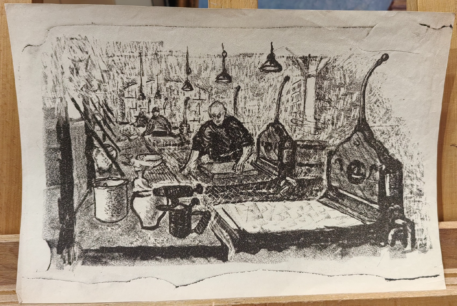 Лапин Василий Алексеевич. Мастера за работой. 186
