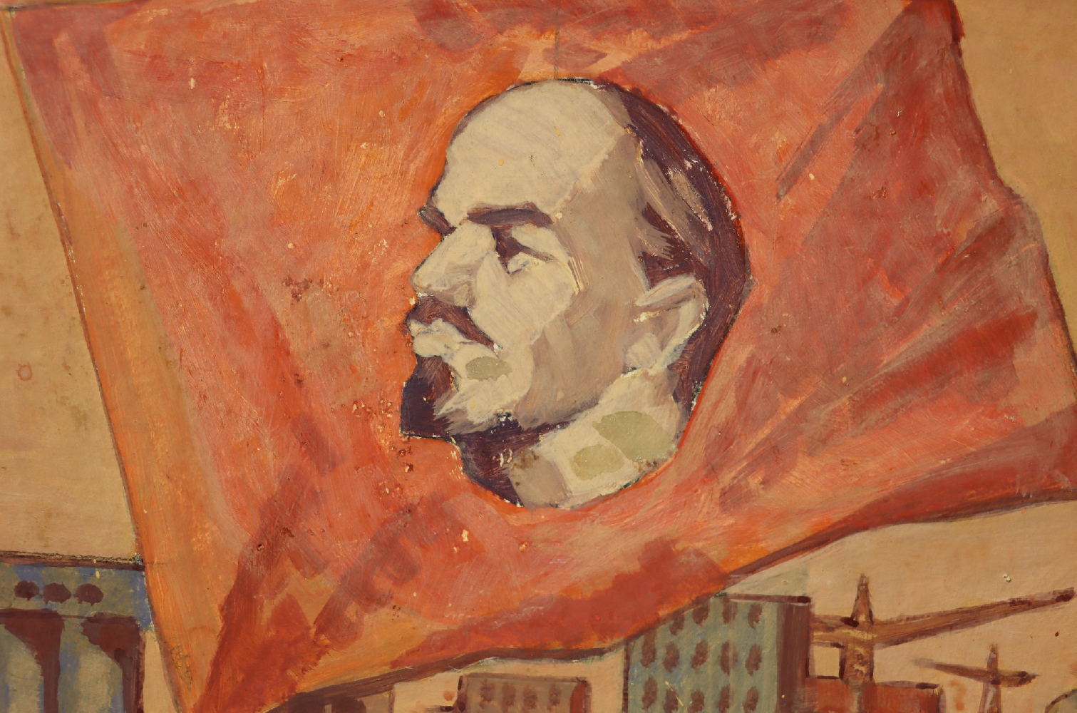 Кудрявцев Евгений Васильевич. Эскиз панно