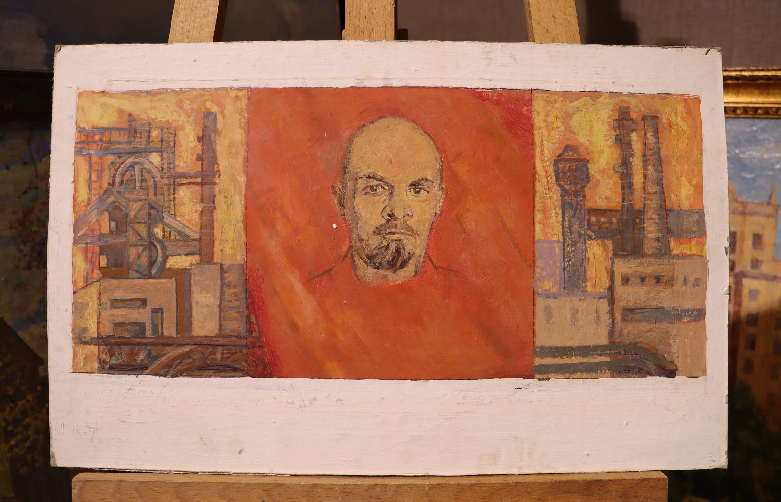 Кудрявцев Евгений Васильевич. Эскиз панно 2