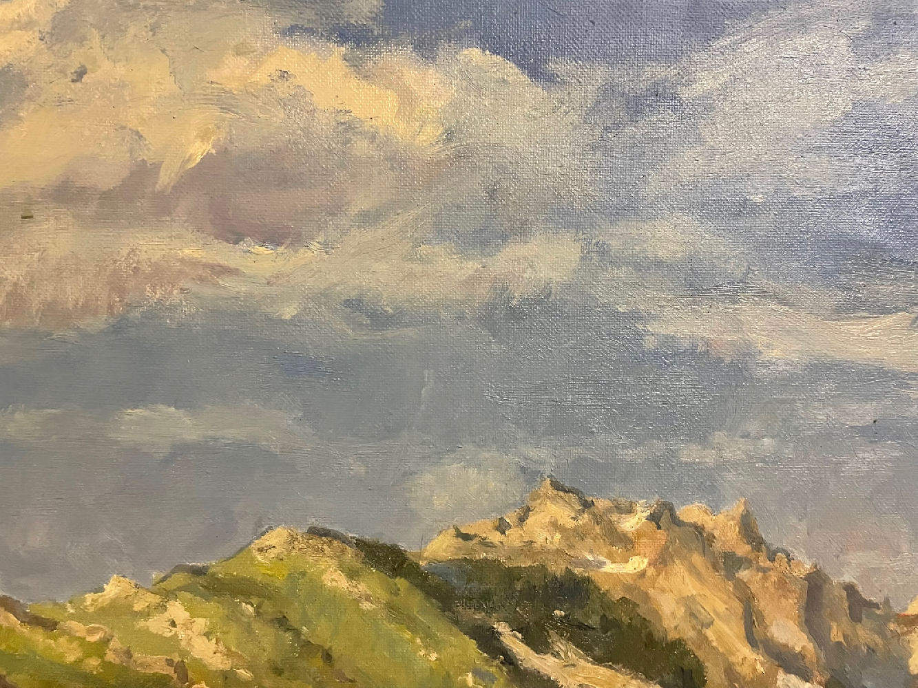 Крылов Андрей Порфирьевич. Альпийские луга. У перевала