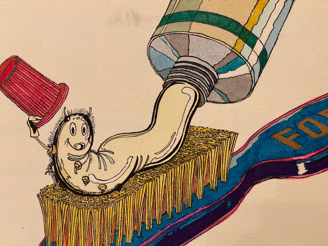 Тер-Аракелян Игорь Усикович. Реклама зубной пасты