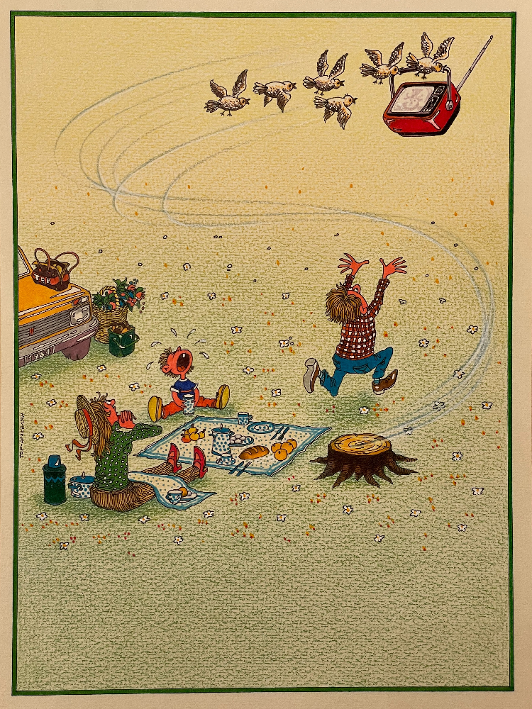 Тер-Аракелян Игорь Усикович. Шарж 