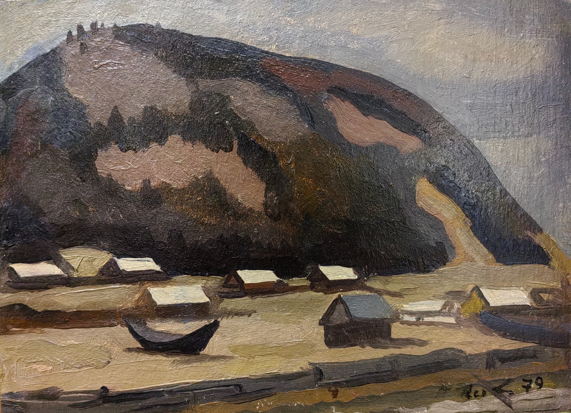 Оссовский Петр Павлович. Деревня в Сибири