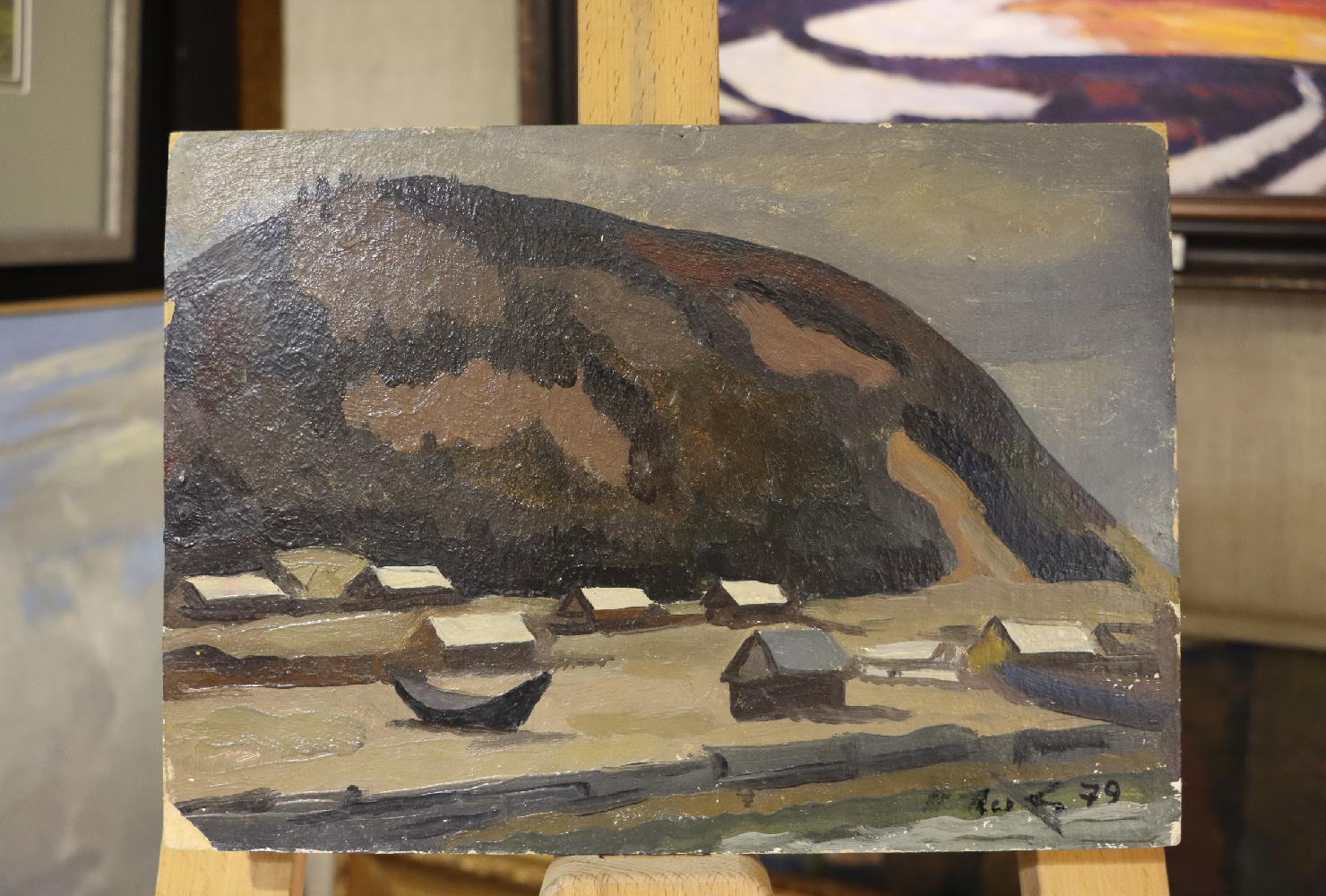 Оссовский Петр Павлович. Деревня в Сибири