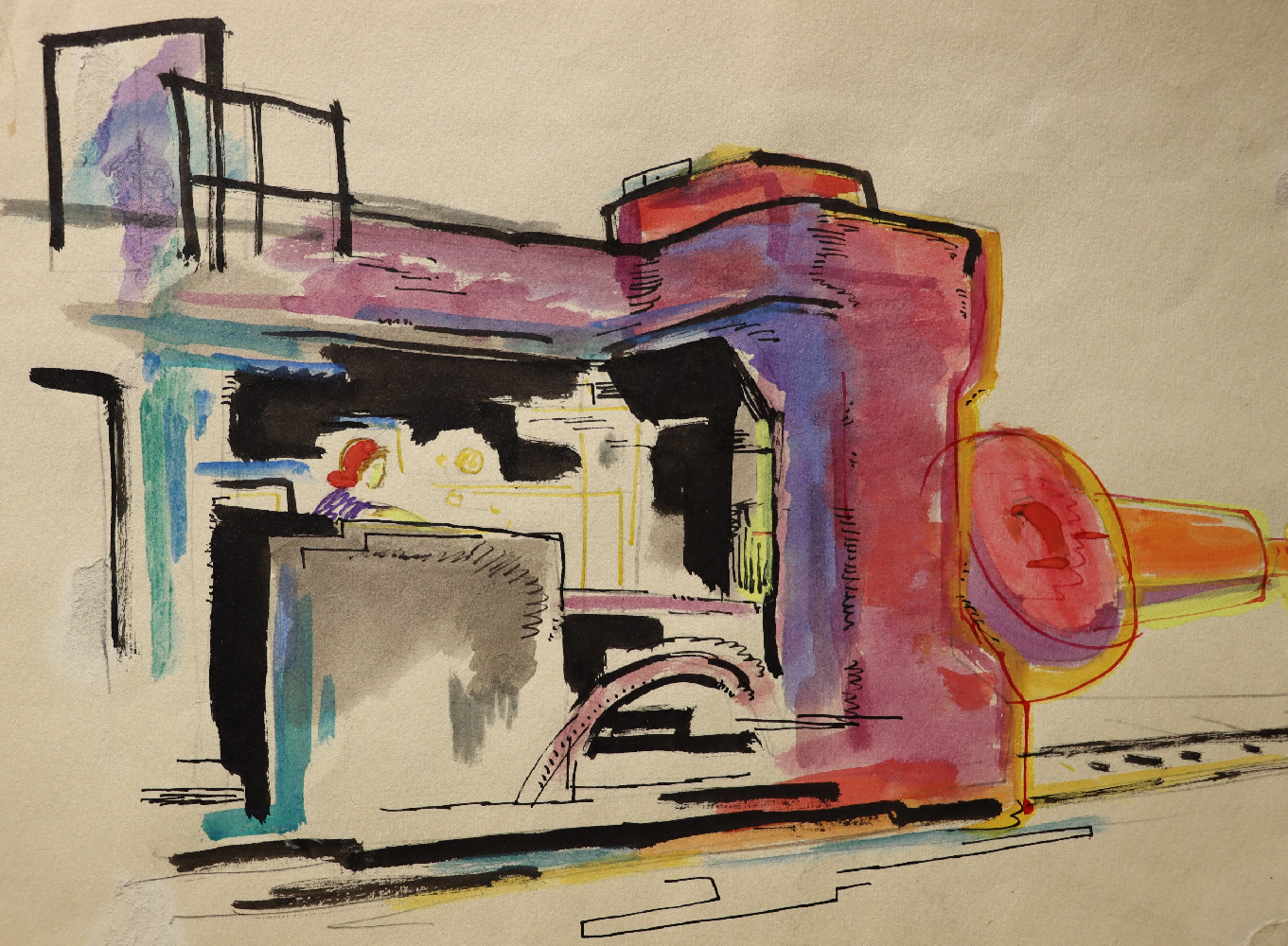 Винокур Владимир Исаакович. Механический манипулятор. Уралмаш