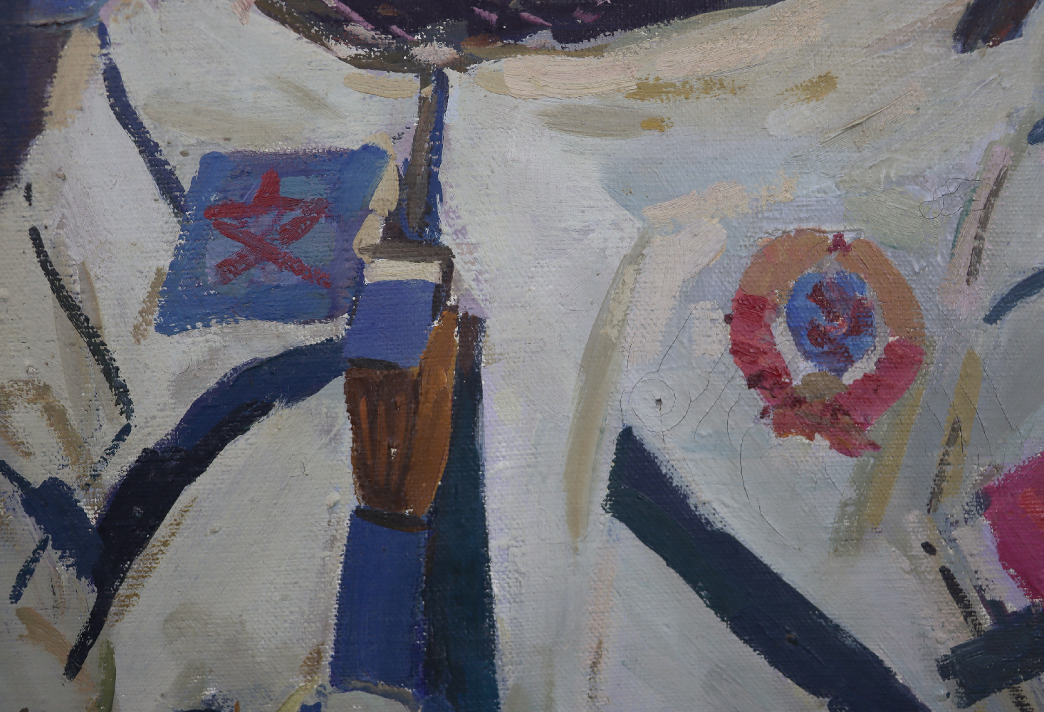 Бабаев Джимшуд Ибрагимович. Портрет космонавта Титова Германа Степановича