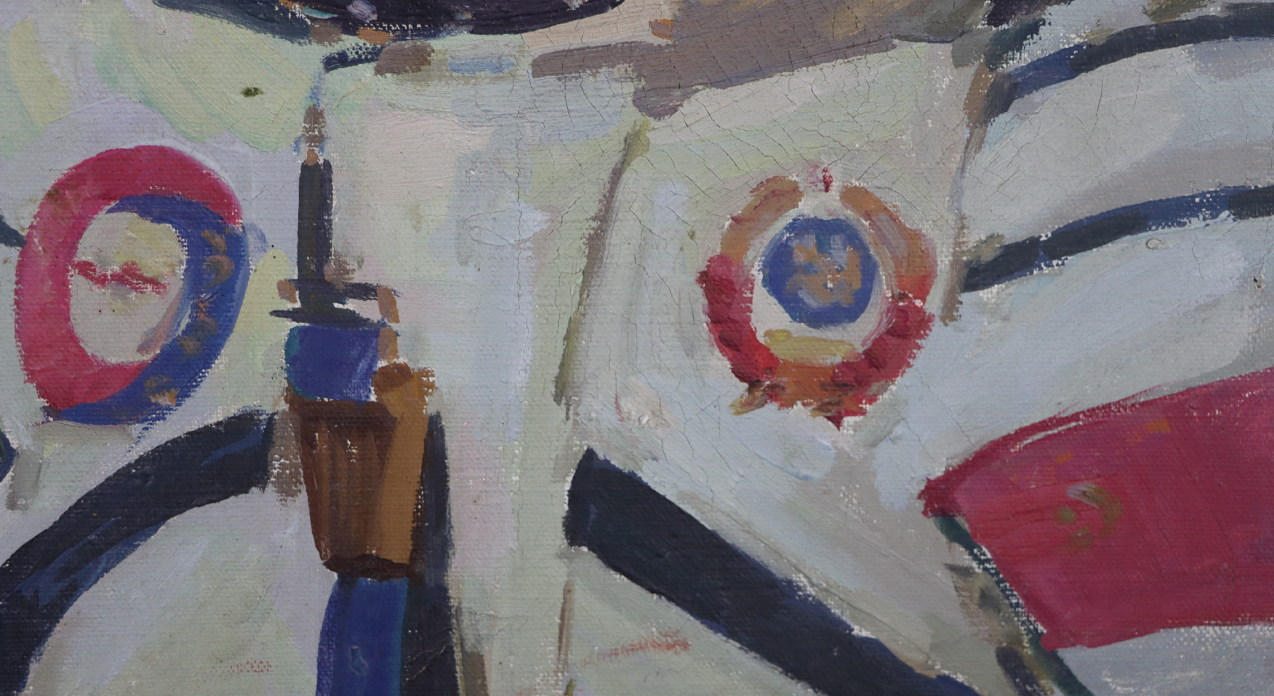 Бабаев Джимшуд Ибрагимович. Портрет космонавта Леонова Алексея Архиповича