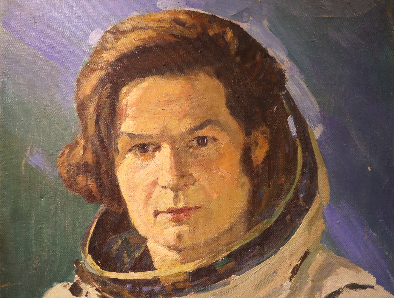 Бабаев Джимшуд Ибрагимович. Портрет космонавта Терешковой Валентины Владимировны