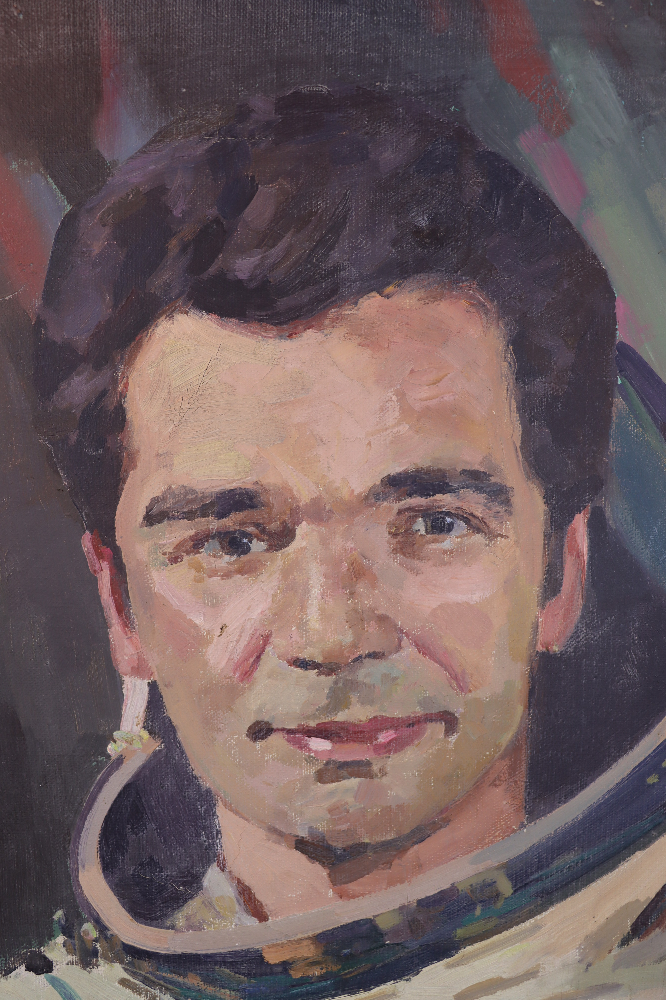 Бабаев Джимшуд Ибрагимович. Портрет космонавта Зудова Вячеслава Дмитриевича