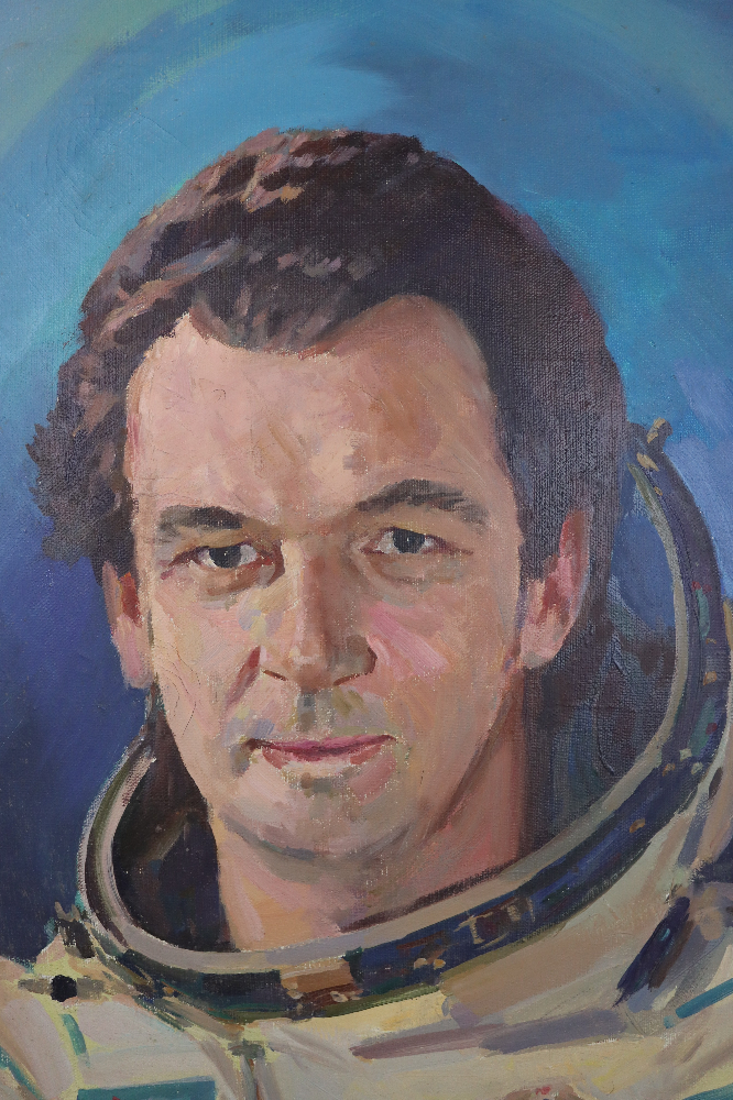 Бабаев Джимшуд Ибрагимович. Портрет космонавта Севастьянова Виталия Ивановича