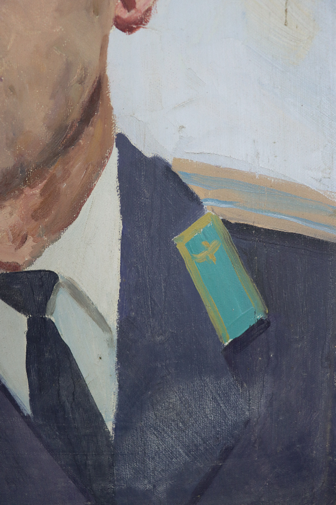 Бабаев Джимшуд Ибрагимович. Портрет космонавта Добровольского Георгия Тимофеевича