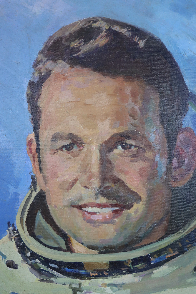 Бабаев Джимшуд Ибрагимович. Портрет космонавта Шонина Георгия Степановича