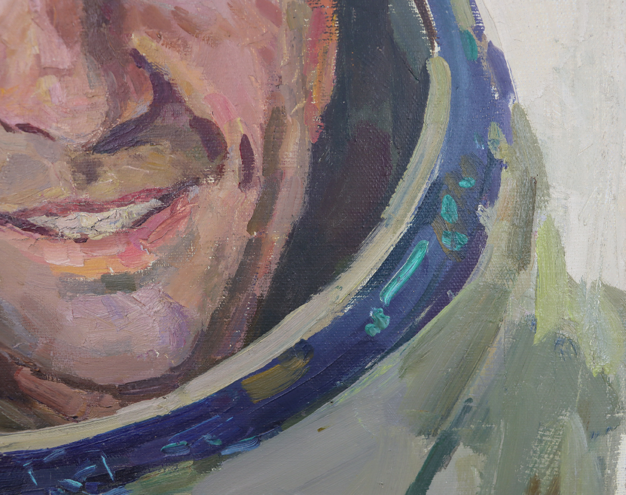 Бабаев Джимшуд Ибрагимович. Портрет космонавта Ляхова Владимира Афанасьевича