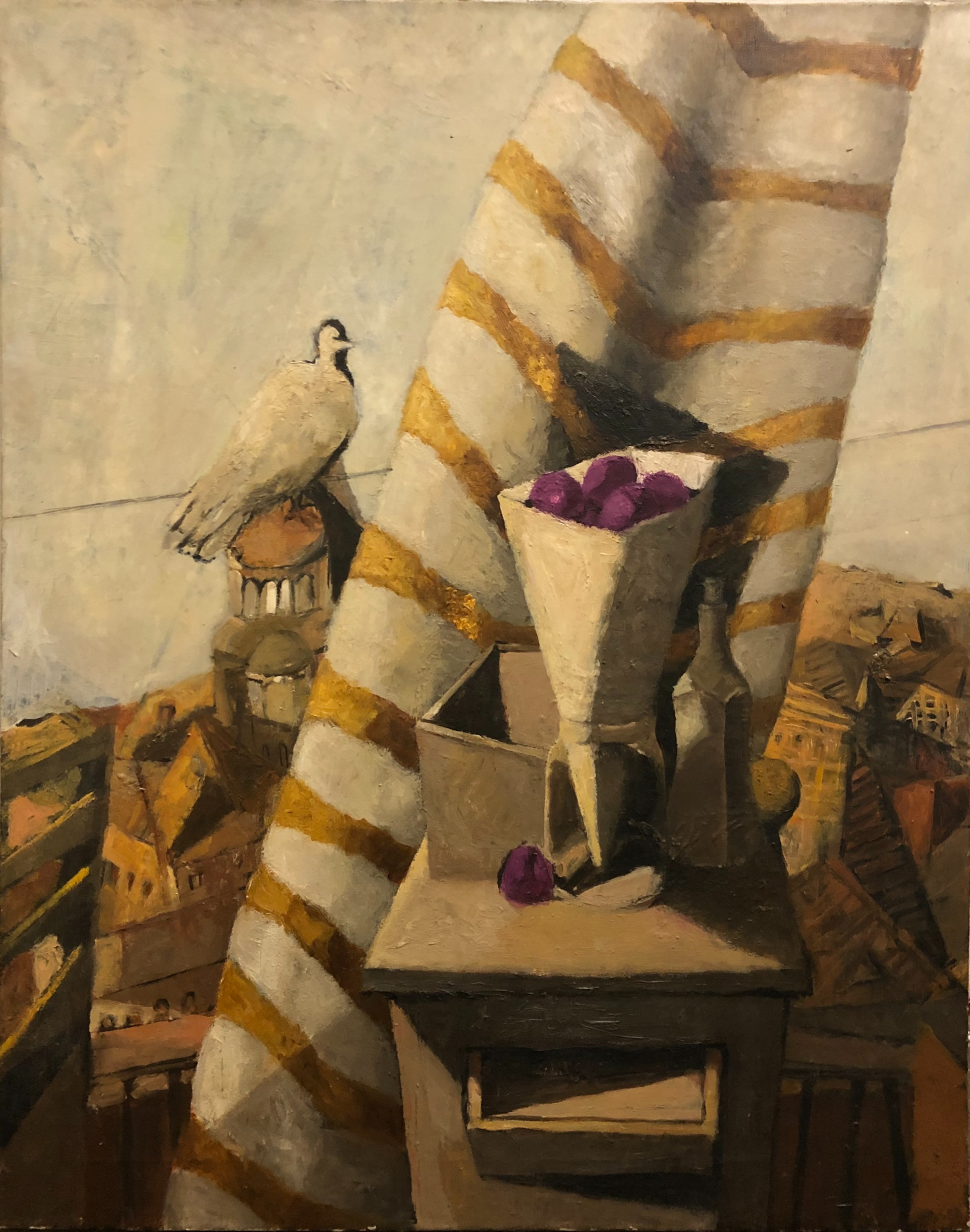 Наумова Лариса Ивановна. Натюрморт с драпировкой