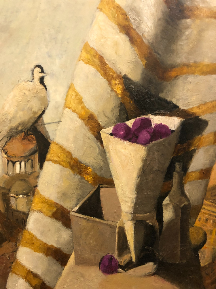 Наумова Лариса Ивановна. Натюрморт с драпировкой