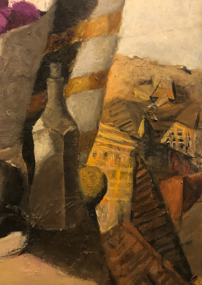 Наумова Лариса Ивановна. Натюрморт с драпировкой