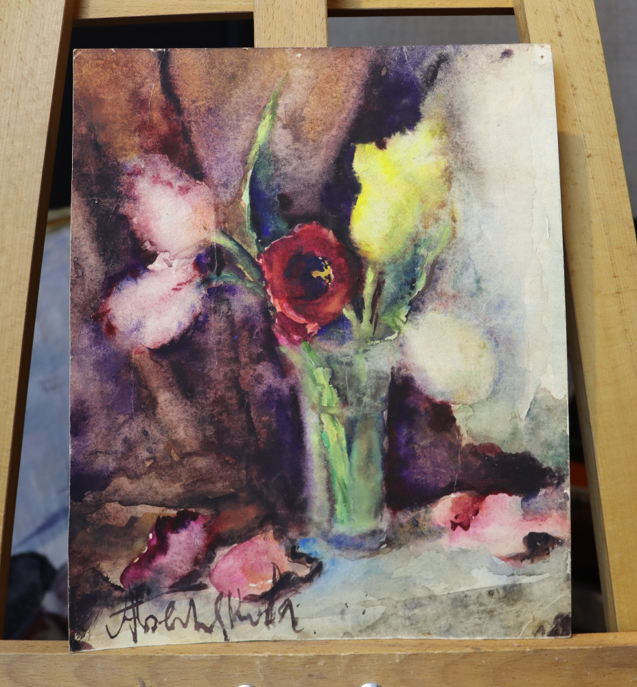 Белякова Алла Михайловна. Тюльпаны в вазе