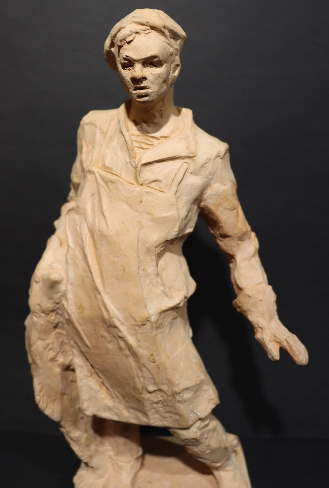 Соловьёв Александр Иванович. Рыбак с уловом