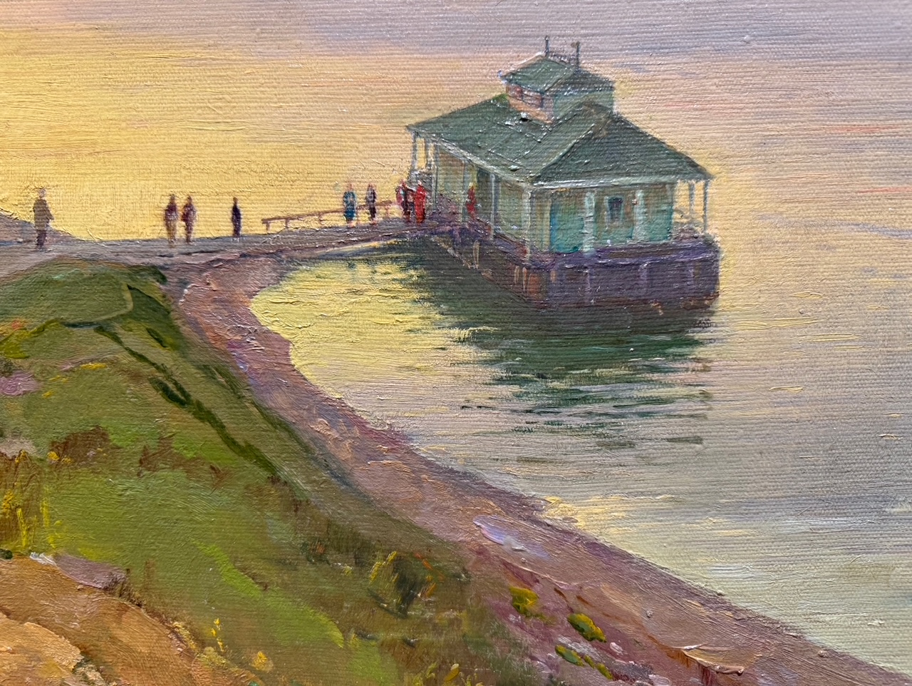 Чурин Андрей Александрович. Вечер на Волге