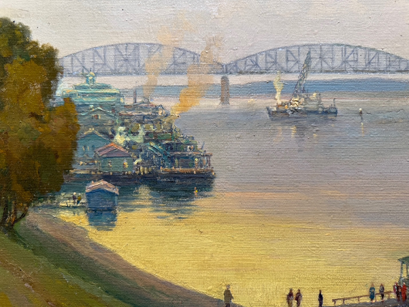 Чурин Андрей Александрович. Вечер на Волге