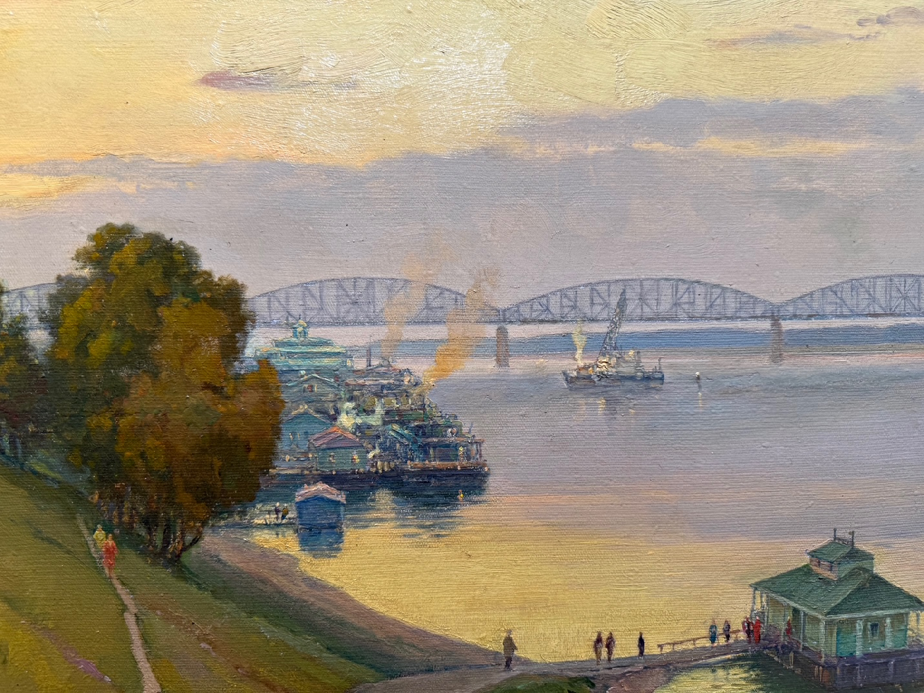 Чурин Андрей Александрович. Вечер на Волге