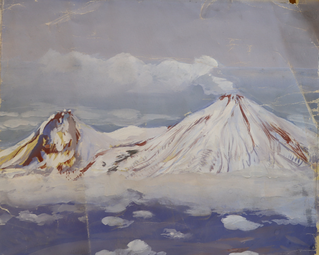 Платунов Михаил Георгиевич. Камчатка. Ключевская сопка