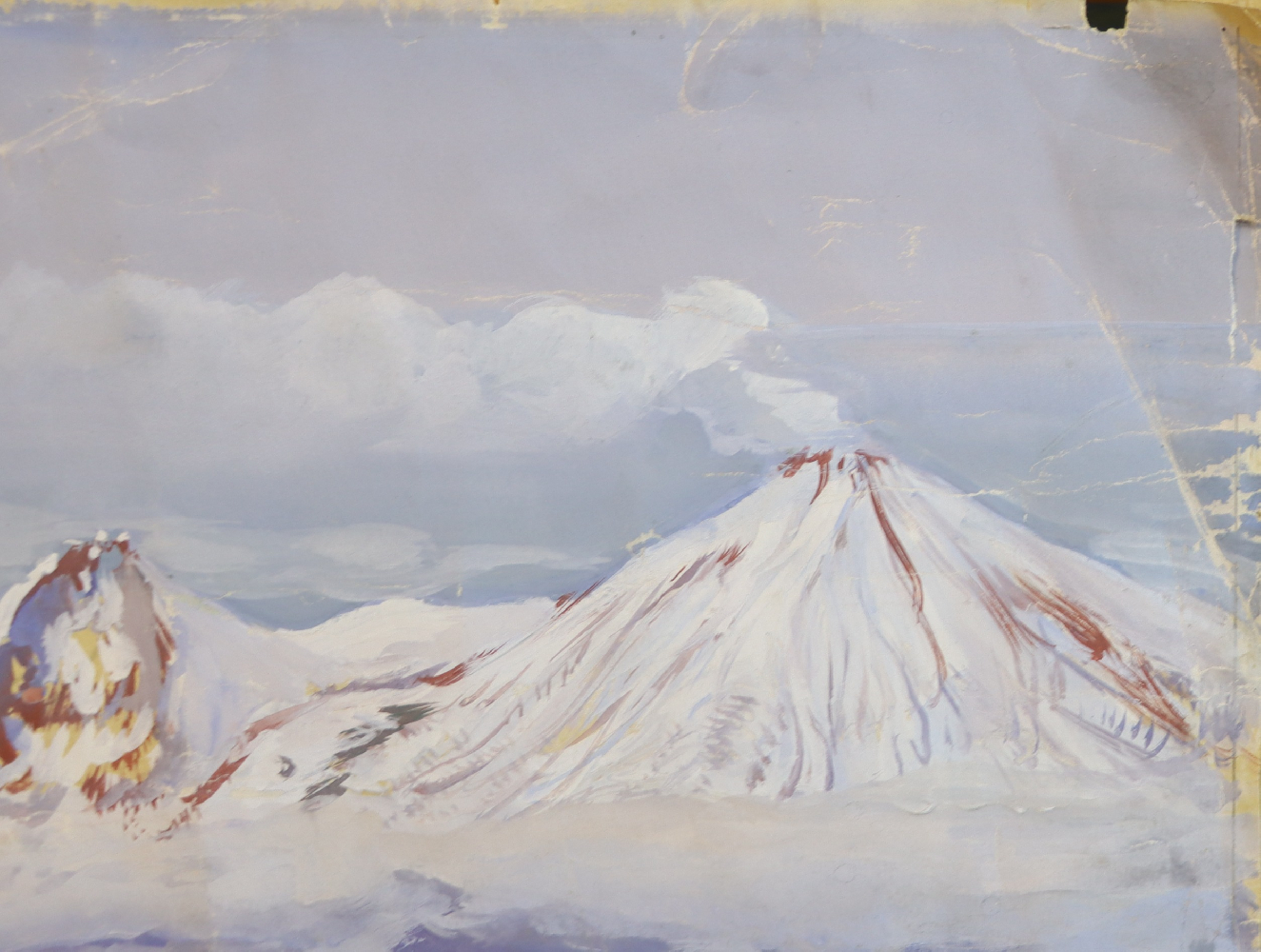 Платунов Михаил Георгиевич. Камчатка. Ключевская сопка