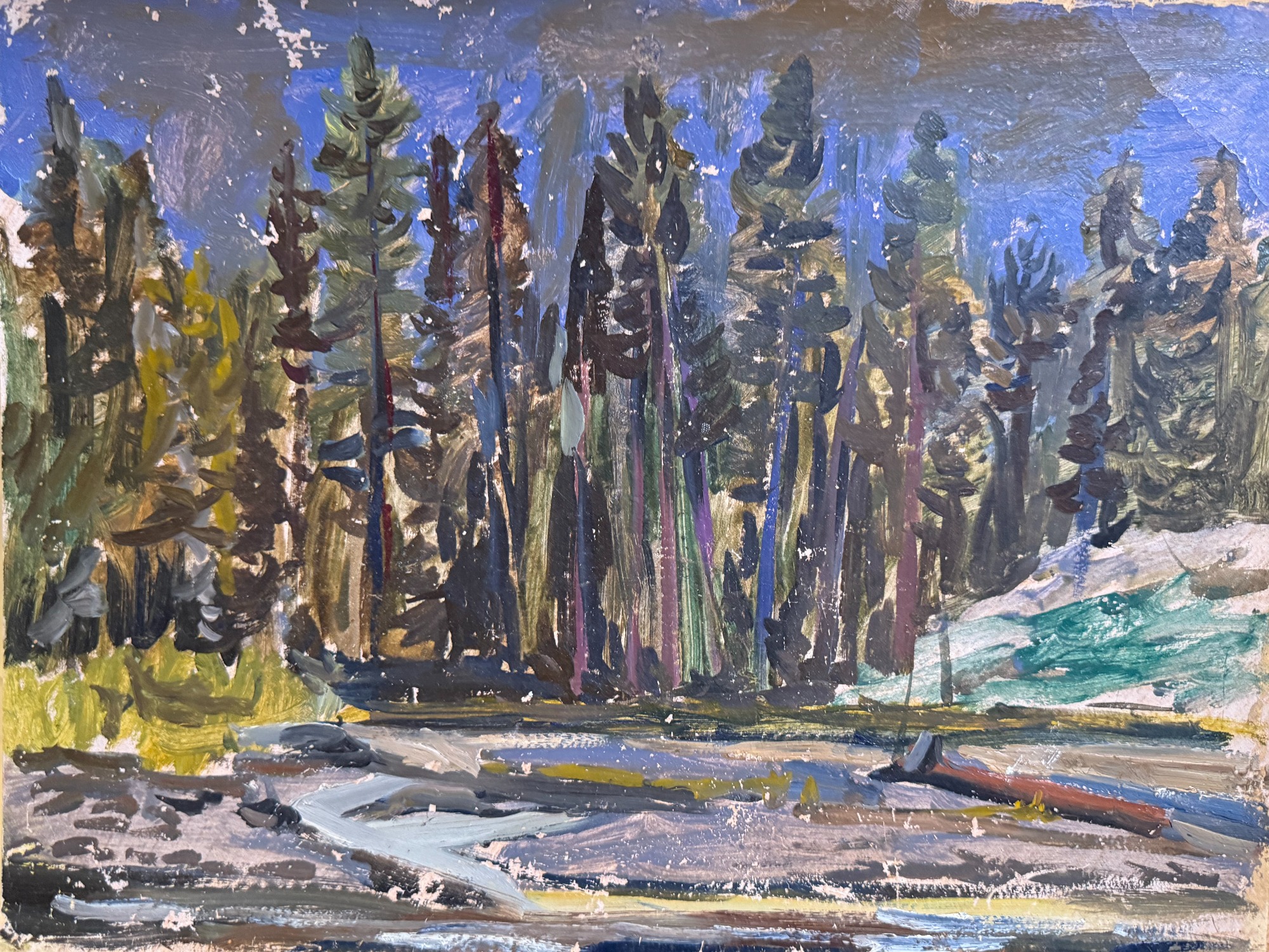 Мотовилов Андрей Георгиевич. Абакан. Устье реки Куннзы