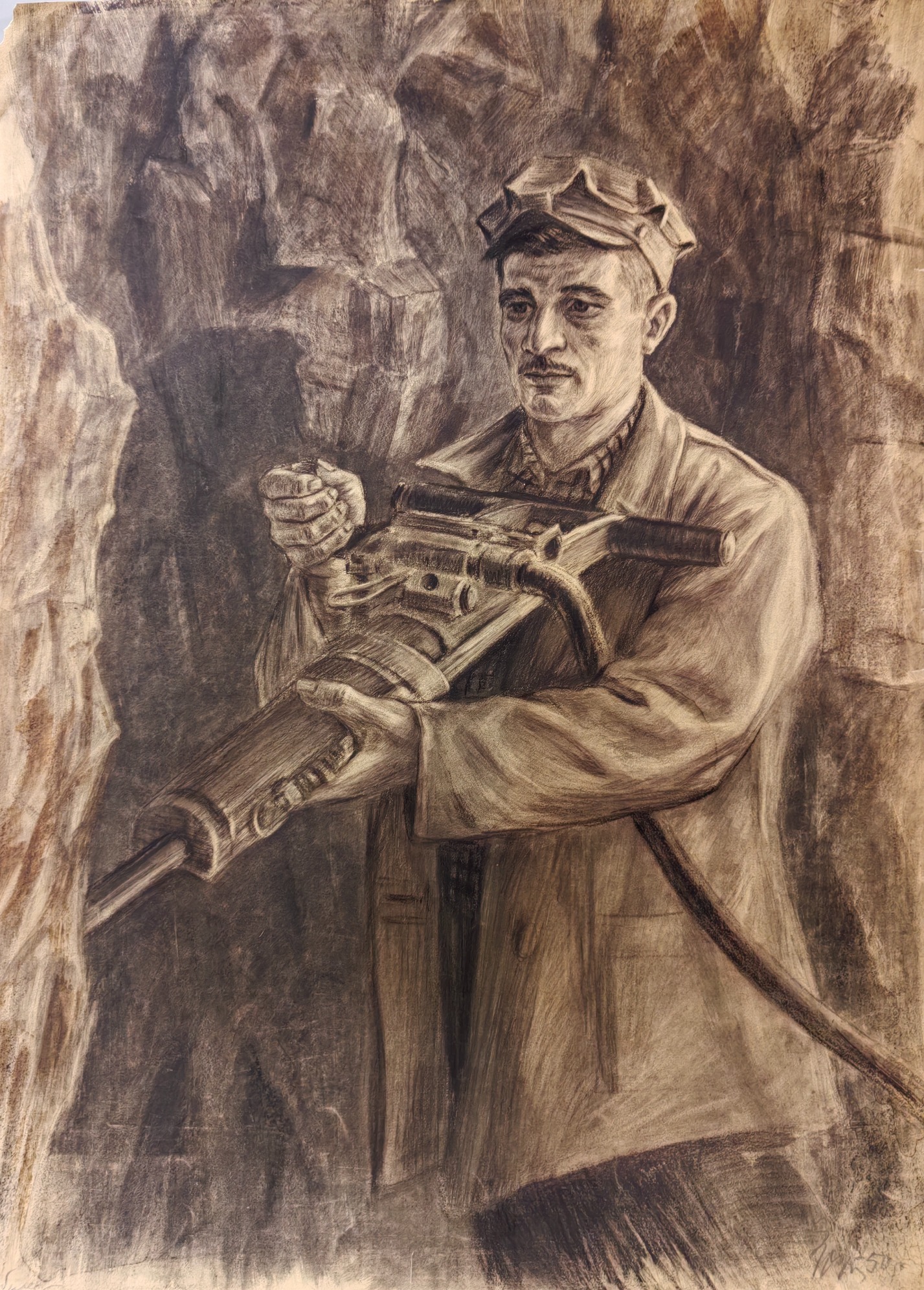 Рухкян Рачия(Грачия) Липаритович. Шахтер. 2