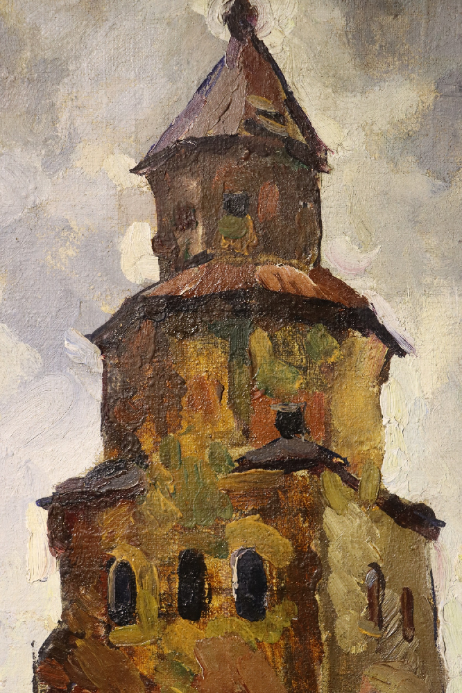 Кончаловский Михаил Петрович. Башня Кукуй. Новгород