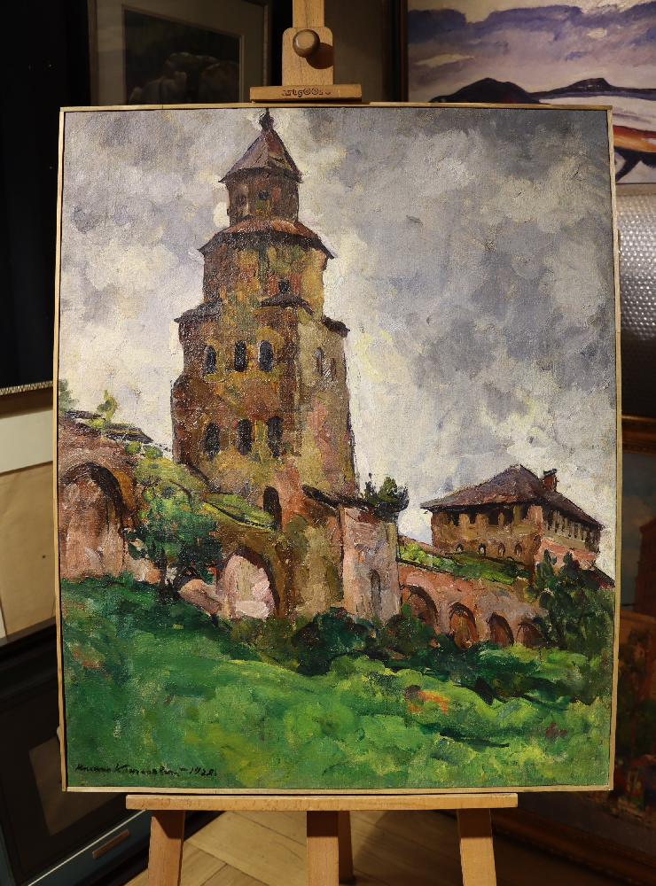 Кончаловский Михаил Петрович. Башня Кукуй. Новгород