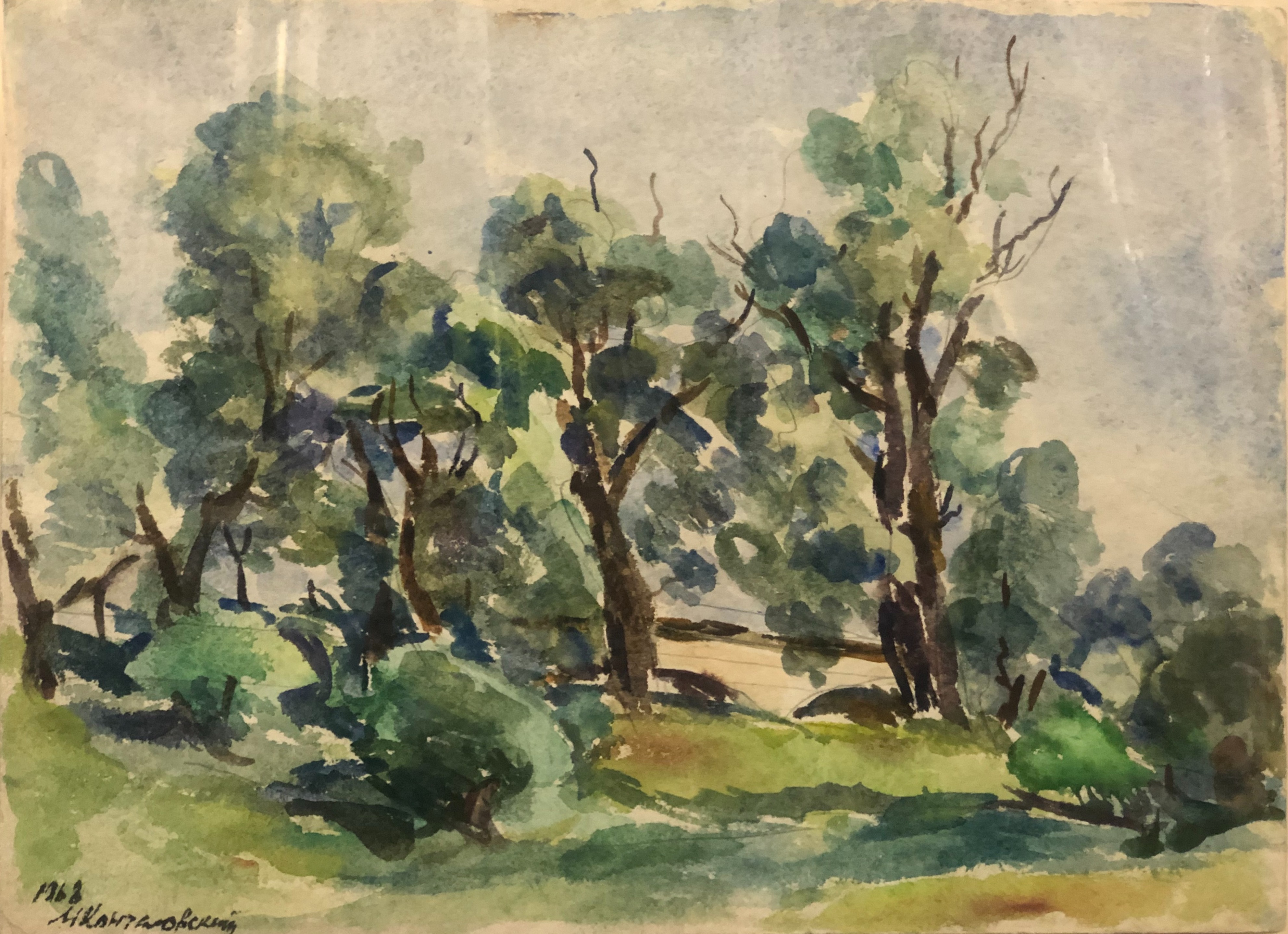 Кончаловский Михаил Петрович. Летний пейзаж