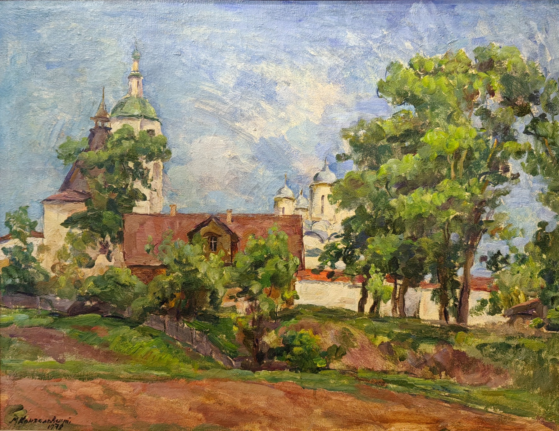 Кончаловский Михаил Петрович. Пафнутьев-Боровский монастырь